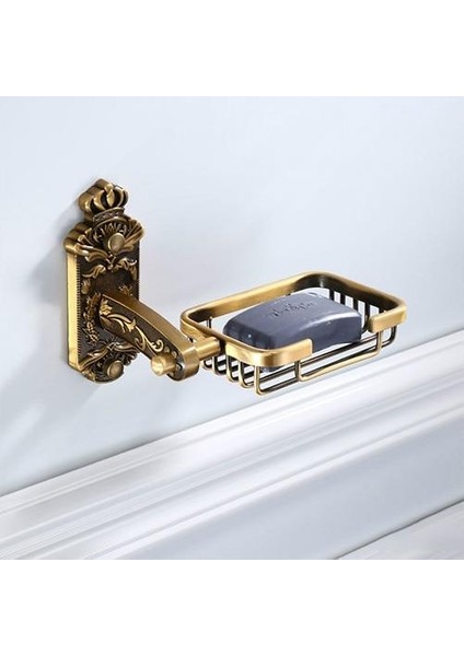 Banyo Aksesuarları Set Duvara Dağı Antik Tasarım Kağıt Rulo Tutucu Tuvalet Kağıdı Tutucu Doku Kutusu Banyo Aksesuarları | Banyo Donanım Setleri (Yurt Dışından)