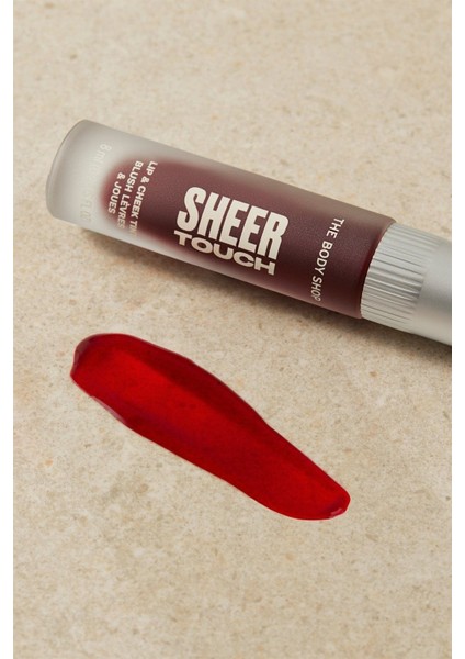 The Body Shop Sheer Touch Dudak ve Yanak Renklendirici Lip Tint 8 ML Power