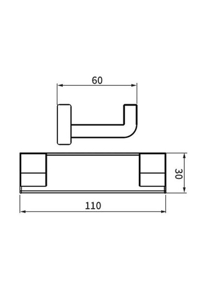 Havlu Kanca Çift Robe Kanca Paslanmaz Çelik Krom Kaplama Duvar Askısı Havlu Banyo Robe Kanca Için Robe Askısı | Robe Hooks (Yurt Dışından)