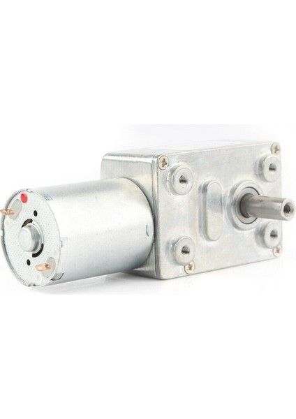 Roba 12V 5 Rpm JGY370 Redüktörlü Dc Motor M3 Vida Delikli 5rpm