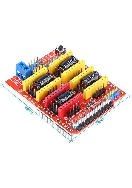 Roba Arduino Cnc Shield A4988 DRV8825 DRV8833 Cnc 3D Yazıcı Step Motor