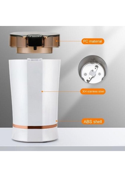 Paslanmaz Çelik Elektrikli Mundrain Öğütücü Bir Anahtar Anahtarı Ev Tozu Makinesi Masaüstü Çeşitli Tahıllar Kahve Öğütücü (Yurt Dışından) modelleri