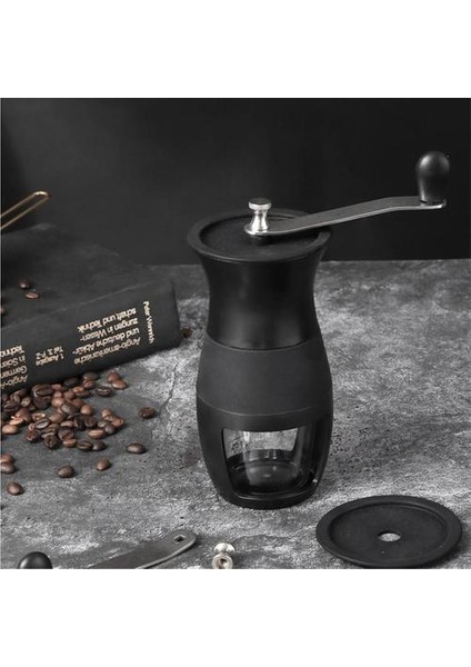 Mini Paslanmaz Çelik Ev Ofis Espresso Damla Kahve Manuel Taşınabilir Kahve Freze Makinesi El Kahve Öğütücü (Yurt Dışından)