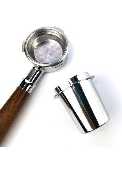 Paslanmaz Çelik Kahve Dozaj Fincan Toz Besleyici Bölümü 58MM Espresso Makinesi Dozaj Kupası Için | Kahve Tampers (Yurt Dışından)