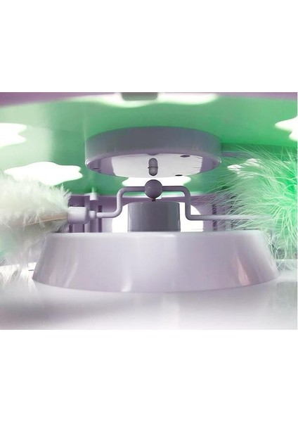 Elektrikli Kedi Oyuncak ile Tüy Turntable Hareketli Fare Kedi Kaşım Cihazı Için Kesme Cihazı Keskinleştirici Pençe Eğitim Oynama Pet Ürün | Kedi Oyuncakları (Pembe) (Yurt Dışından) fırsatları