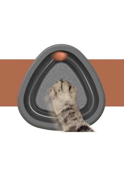 Elektronik Kedi Oyuncak Interaktif Elektrik Turntable Topu Için Kedi Otomatik Pet Kedi Charmer Oyuncak Kedi Komik Oyuncak | Kedi Oyuncakları (Gri) (Yurt Dışından) fiyatları