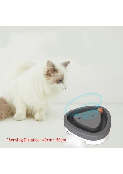 Elektronik Kedi Oyuncak Interaktif Elektrik Turntable Topu Için Kedi Otomatik Pet Kedi Charmer Oyuncak Kedi Komik Oyuncak | Kedi Oyuncakları (Gri) (Yurt Dışından) fırsatları