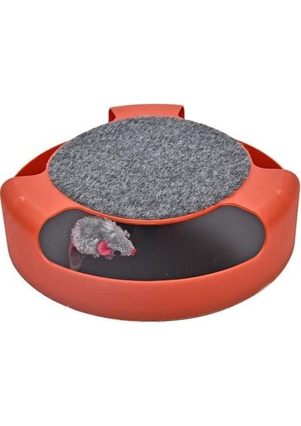Kedi Oyuncak Kedi Manzaraları Mouse Kedi Manzaraları Kedi Catches Catches Catches Mouse Malzemeleri | Kedi Oyuncakları (Kırmızı) (Yurt Dışından)