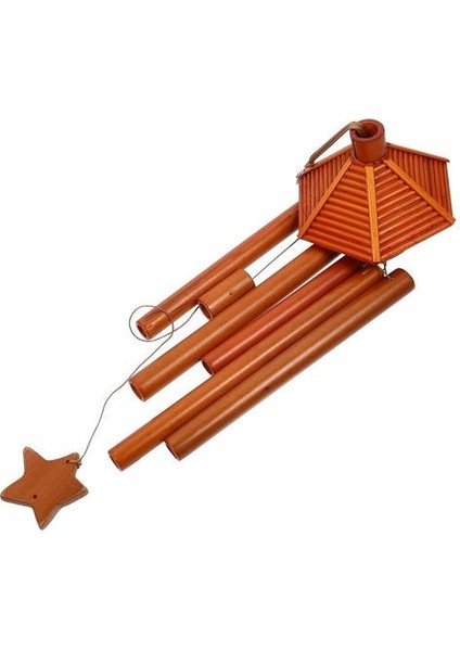1 Adet Rüzgar Çanları Yaratıcı Chic Rüzgar Çanları Bambu Rüzgar Chime Rüzgar Çan Ev Yard Bahçesi Için | Rüzgar Çanları ve asılı Süslemeler (Yurt Dışından)