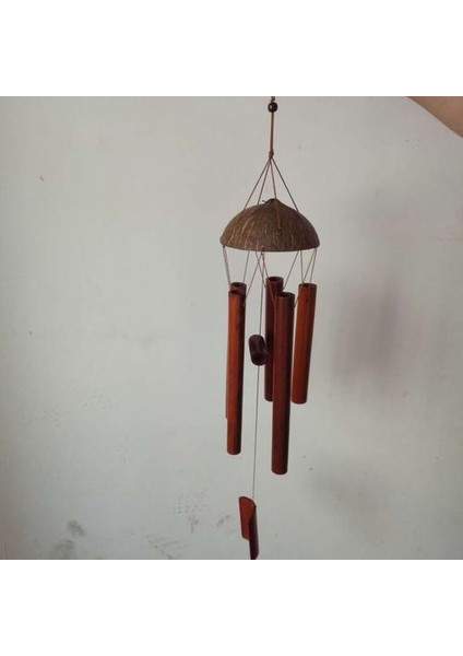 Bambu Rüzgar Chime Kolye Teras Bahçe Için El Yapımı Süs Bahçe Iç Asılı Süs Açık Yard Rüzgar Çan Dekorasyon BDF99 | Rüzgar Çanları ve asılı Süslemeler (Yurt Dışından)