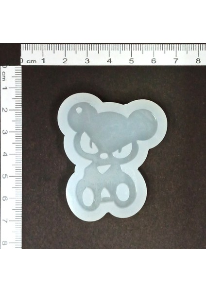 Epoksi Reçine Sinirli Ayı Silikon Kalıp 1. Kalite HB2010-0133