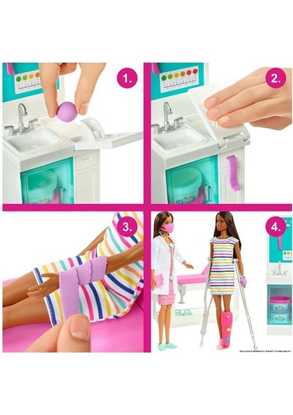 Barbie'nin Klinik Oyun Seti