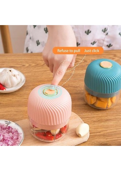Sebze Için Elektrikli Sarımsak Kıyıcı USB Mini Mutfak Maser, Zencefil Biber Için 350 ml Sağlam Gıda (Pembe) (Yurt Dışından) modelleri