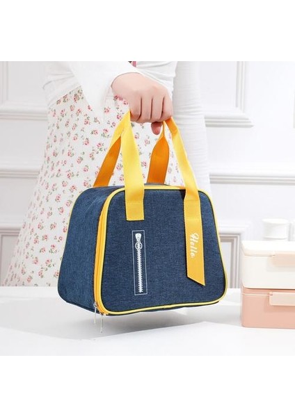 Işlevsel Depolama Desen Soğutucu Öğle Yemeği Kutusu Taşınabilir Yalıtımlı Tuval Öğle Yemeği Çantası Termal Gıda Piknik Öğle Yemeği Çanta (Yurt Dışından) fiyatları