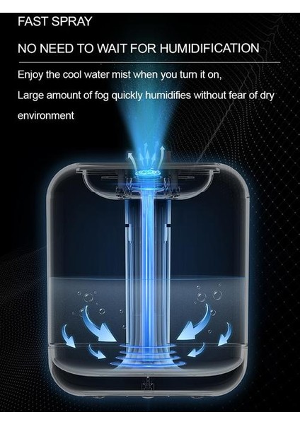 1000ML Hava Nemlendirici 2000 Mah Şarj Edilebilir Aroma Difüzör Esansiyel Yağı 7 Renk Işıkları Serin Sis Çiçek Meyve Ekleyebilir | Nemlendiriciler (Beyaz) (Yurt Dışından) modelleri