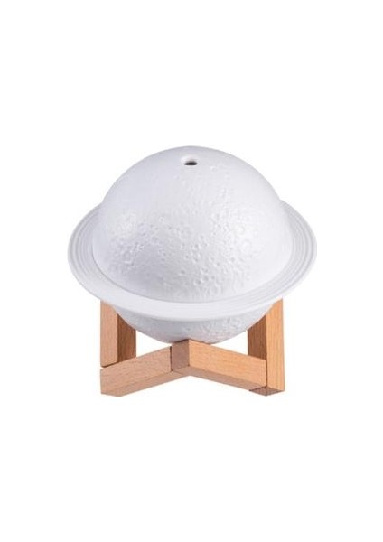 Mini USB Nemlendirici Hava Arıtma Nemlendirici Yatak Odası Satürn Nemlendirici Için Ahşap Baz Gece Light Aroma Difüzör | Nemlendiriciler | Nemlendiriciler (Yurt Dışından)