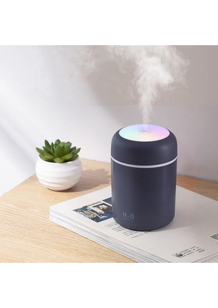 Taşınabilir 300 ml Nemlendirici USB Ultrasonik Dazzle Kupası Aroma Difüzör Serin Mist Maker Romantik Işık ile Hava Nemlendirici Arıtma | Nemlendiriciler (Gri) (Yurt Dışından) fiyatları