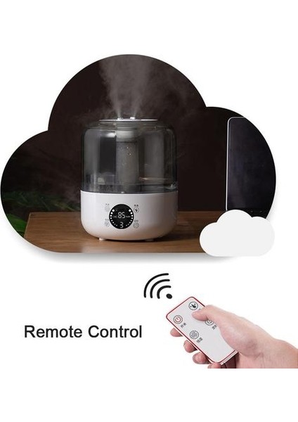 3000 ml Ev Akıllı Hava Nemlendirici Uzaktan Kumanda Ofis Uçucu Yağ Aroma Difüzör Zamanlama Mist Ayarlanabilir Çift Bağlantı Noktaları Mister | Nemlendiriciler (Yurt Dışından) fırsatları