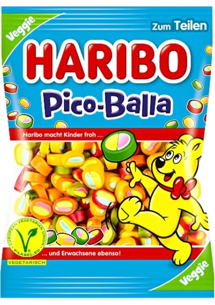 Haribo Pico Balla Vegetarian 160 gr