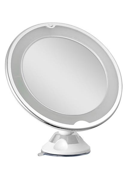 LED Işık ile Taşınabilir 10X Büyüteç Vanity Makyaj Aynası (Yurt Dışından)