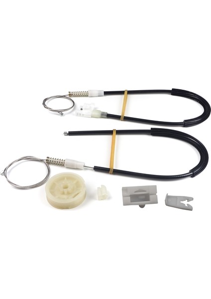 Renault Megane MK1 X64 DA0/1 Coupe 1996-2003 2/3 Kapı 7700834393 İçin Sağ Kapı Cam Kriko Tamir Seti