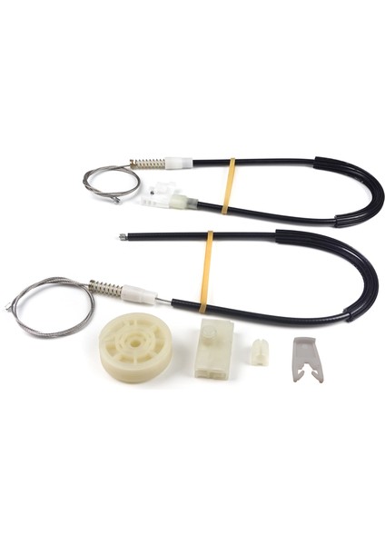 Renault Megane MK1 X64 DA0/1 Coupe 1996-2003 2/3 Kapı 7700834394 İçin Sol Kapı Cam Kriko Tamir Seti