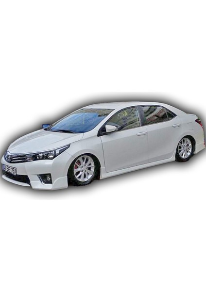 Toyota Corolla (2012-2016) Yan Marşpiyel Seti (Plastik)