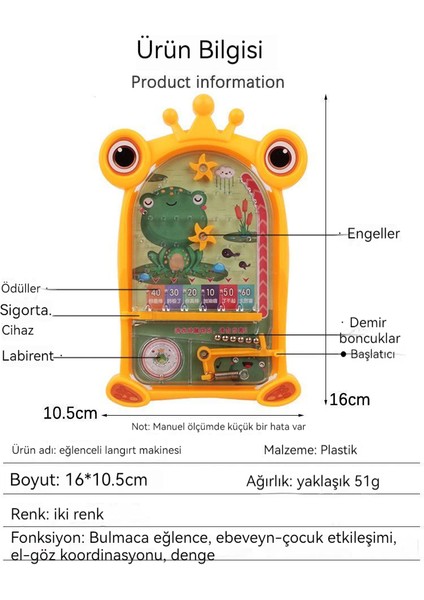 Mancınık Langırt Makinesi (Yurt Dışından) fırsatları