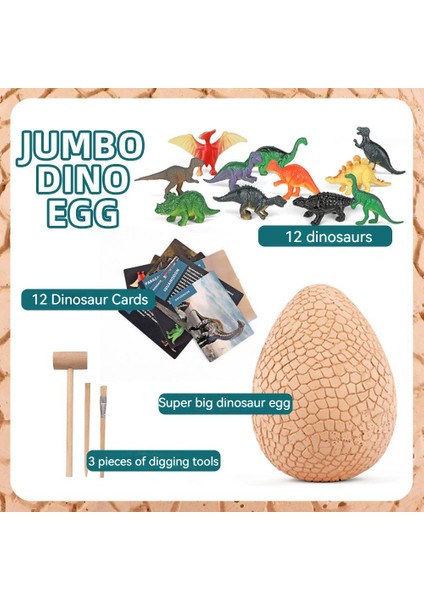 Dev Dinozor Yumurtası Oyuncak (Yurt Dışından)