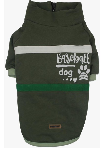 Yeşil Baseball Ceket Sweat Kedi Köpek Ceketi Kedi Köpek Kıyafeti fiyatları