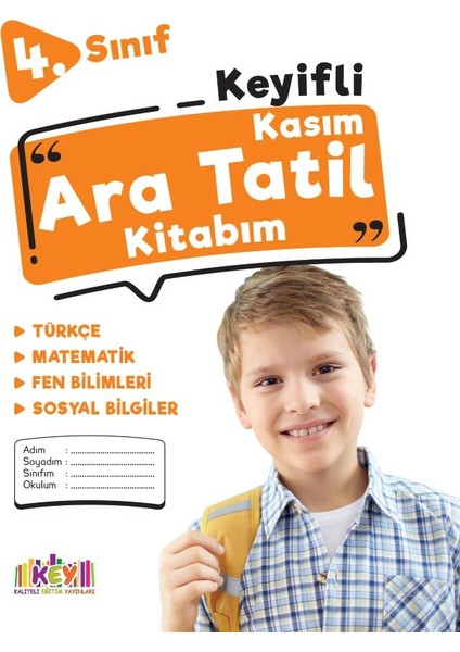 4. Sınıf Kasım Ara Tatil Kitabım