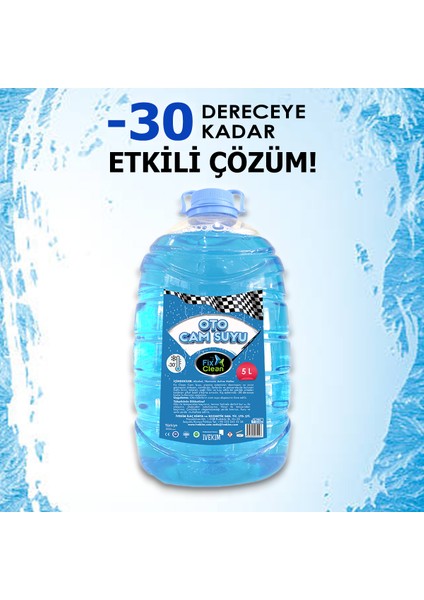 Fix Clean Antifrizli Oto Cam Suyu -30 Derece 5 Lt