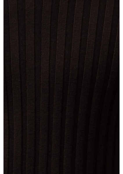 Erkek Balıkçı Yaka Slim Fit Fitilli Triko Kazak 6091288 Siyah fırsatları