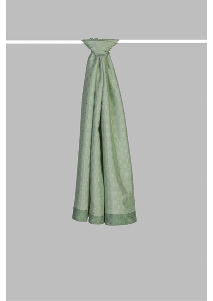 Dama Monogram Desenli Şal 3041-Keten Yeşili fiyatları