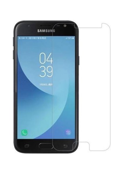 Samsung Galaxy J5 Kırılmaz Cam Ekran Koruyucu Sert 9h Şeffaf