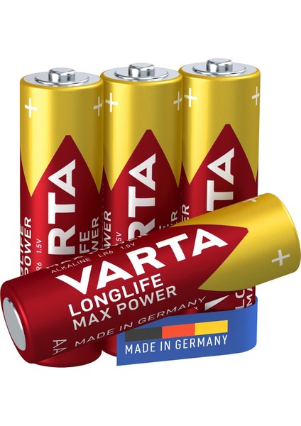 Longlife Max Power 4 Aa Alkalin Kalem Pil