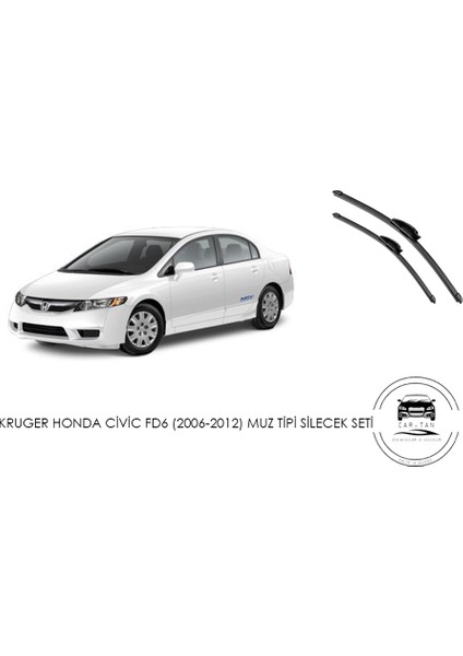 Honda Civic Fd6 (2006-2012) Muz Tipi Silecek Seti