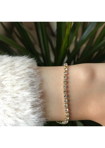 Su Yolu Taşlı Bileklik