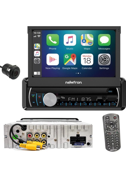 Oto Teyp Indash 7 4X50W Car Play Zlink Bt/usb/sd/fm/aux Kameralı Newfron NF-7050