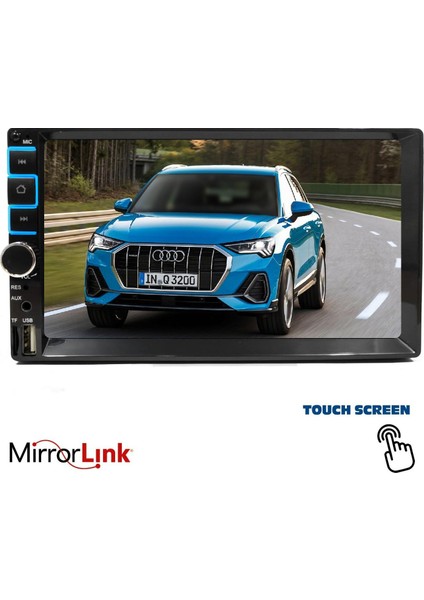 Double Teyp 7 4X50W Mirrorlink Bt/usb/sd/mp5/aux/fm Kameralı Tofas Seri Twogo Go Şahın Up fiyatları