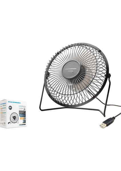 Masaüstü Fan USB Metal Hadron HDX-7251