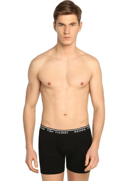 Seher Erkek Likralı Boxer