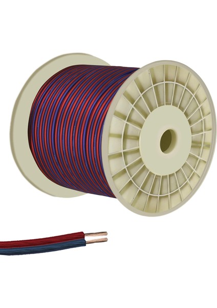 Hoparlör Kablosu Silikon 18GA 100MT Cablecable