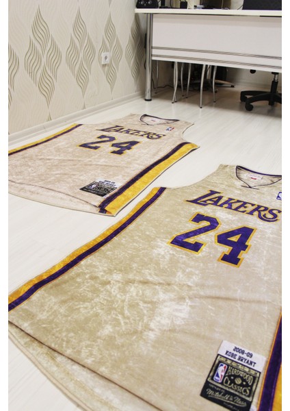 Kobe Bryant Los Angeles Lakers Forması Şeklinde Halı-Kaymaz Taban indirimleri