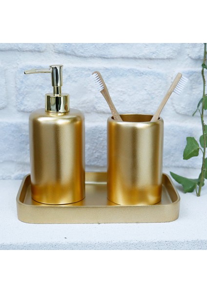 Victoria Dikdörtgen Tepsi Küçük Altın modelleri