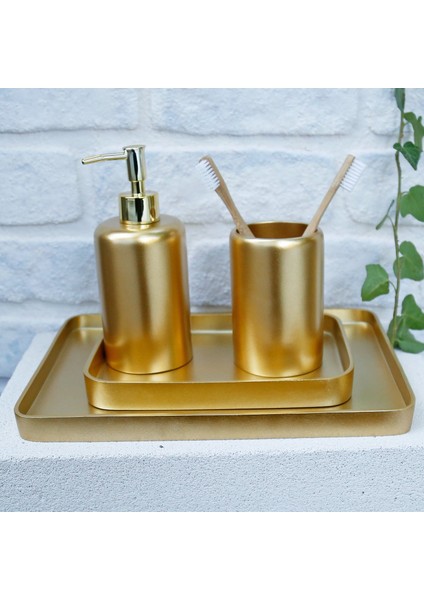 Victoria Dikdörtgen Tepsi Küçük Altın indirimleri