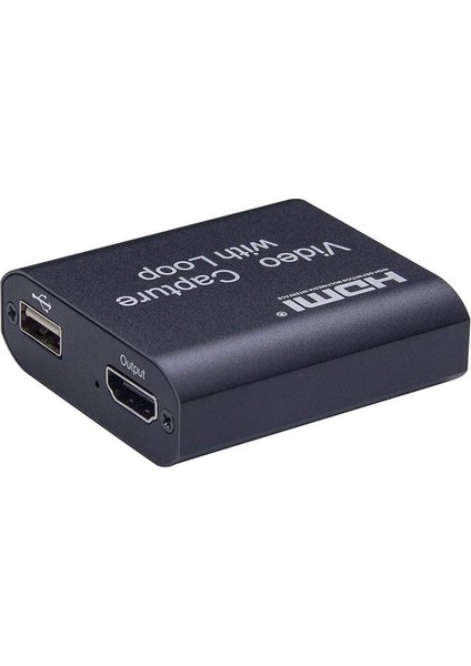 Hdmı 1080P 4K HDMI Video Capture Kart With Loop Out USB 2.0