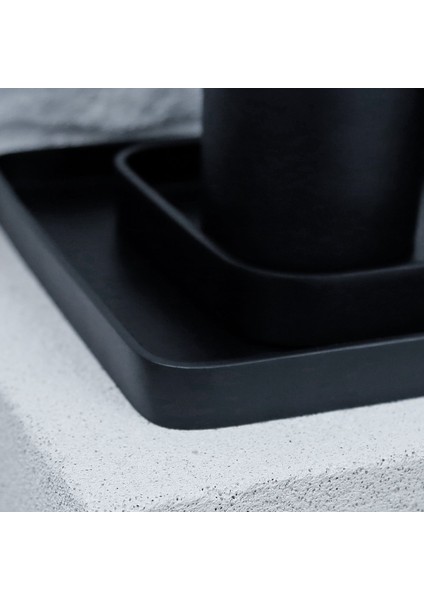 Victoria Dikdörtgen Tepsi Büyük Siyah indirimleri