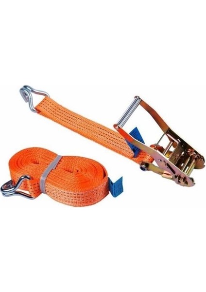 Spanzet Gırgırlı Yük Gerdirme Kiti 3,5cm x 6metre Uzunluk Çok Amaçlı Cırcırlı Tam Set Gergi Sistemi