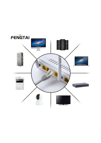 Kaliteli 60MT 60M 60 Metre Cat6 Cat 6 Cat6 Network Ethernet Kablosu Internet Televizyon Modem Ara